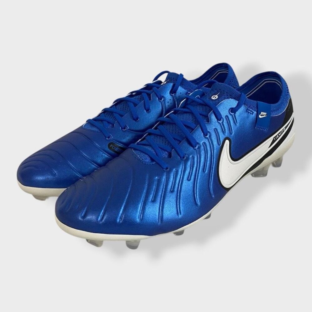 Nike Tiempo Legend 10 Elite FG P Soar White Soccer Cleats HF8980-400 Mens 5.5